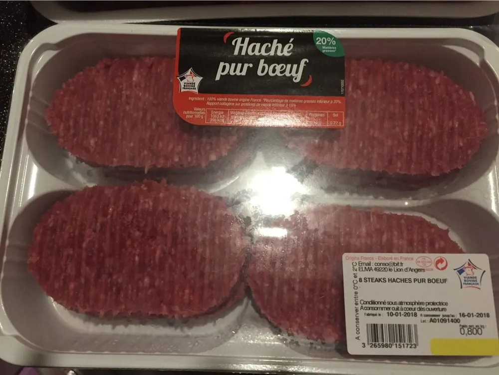 Hachés Pur Bœuf
