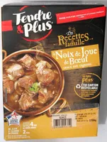 La noix de joue de boeuf, sauce aux oignons