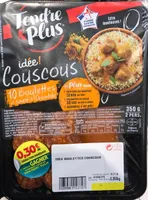 Idée! Couscous 10 boulettes et sauce à l'orientale