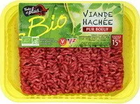 Steak hache bio pur boeuf 15% de MG SOVIBA