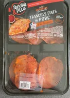 Tranches fines de porc