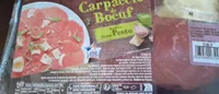 Capriccio de bœuf  marinade façon pesto