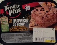Pavés de bœuf aux champignons Extra Tendres