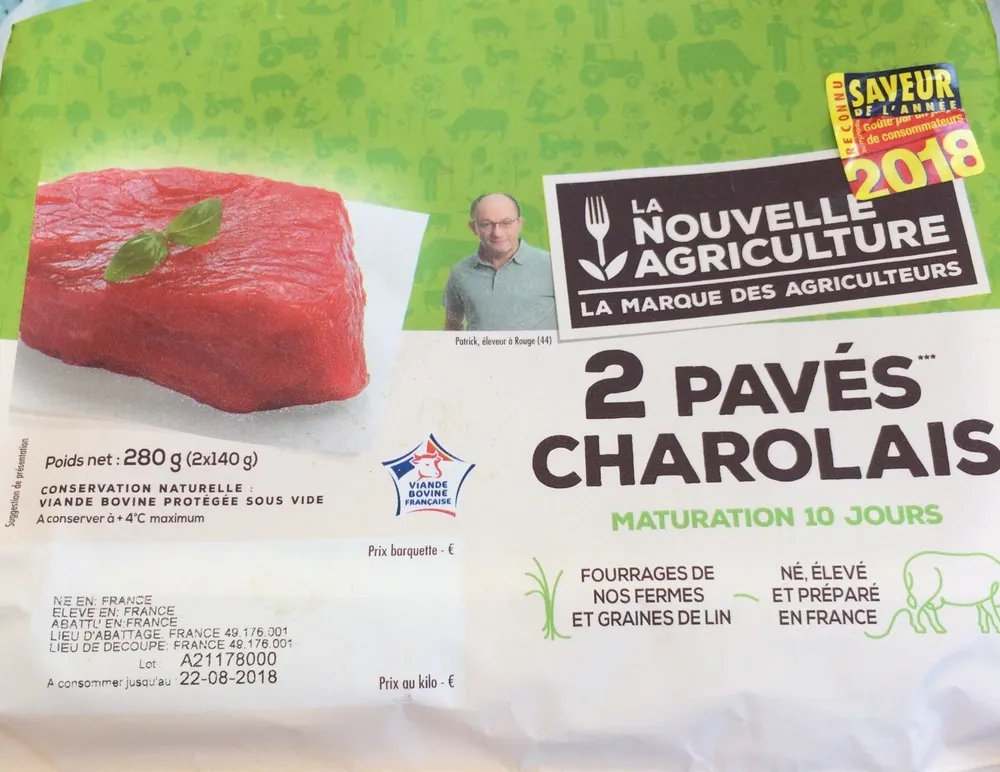 Pavés charolais