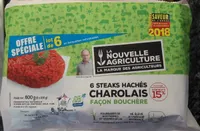 Steaks hachés Charolais Façon bouchère