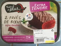 2 pavés de boeuf extra-tendres