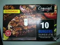 Burgers surgelés