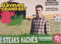 Steack hache surgelé façon bouchère