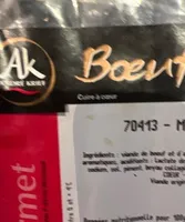 Merguez bœuf