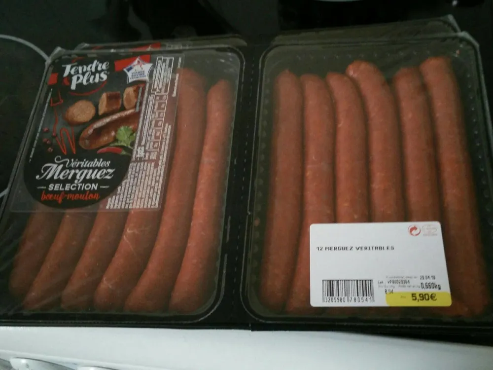 Merguez boeuf mouton