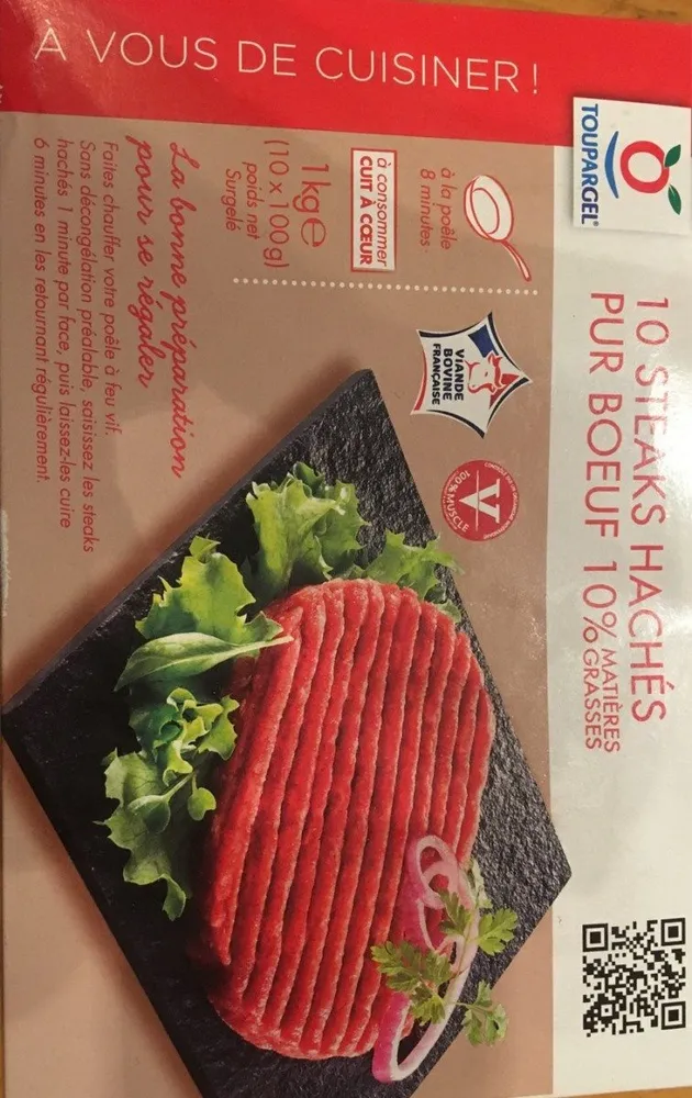 Steaks Hachés Pur Boeuf