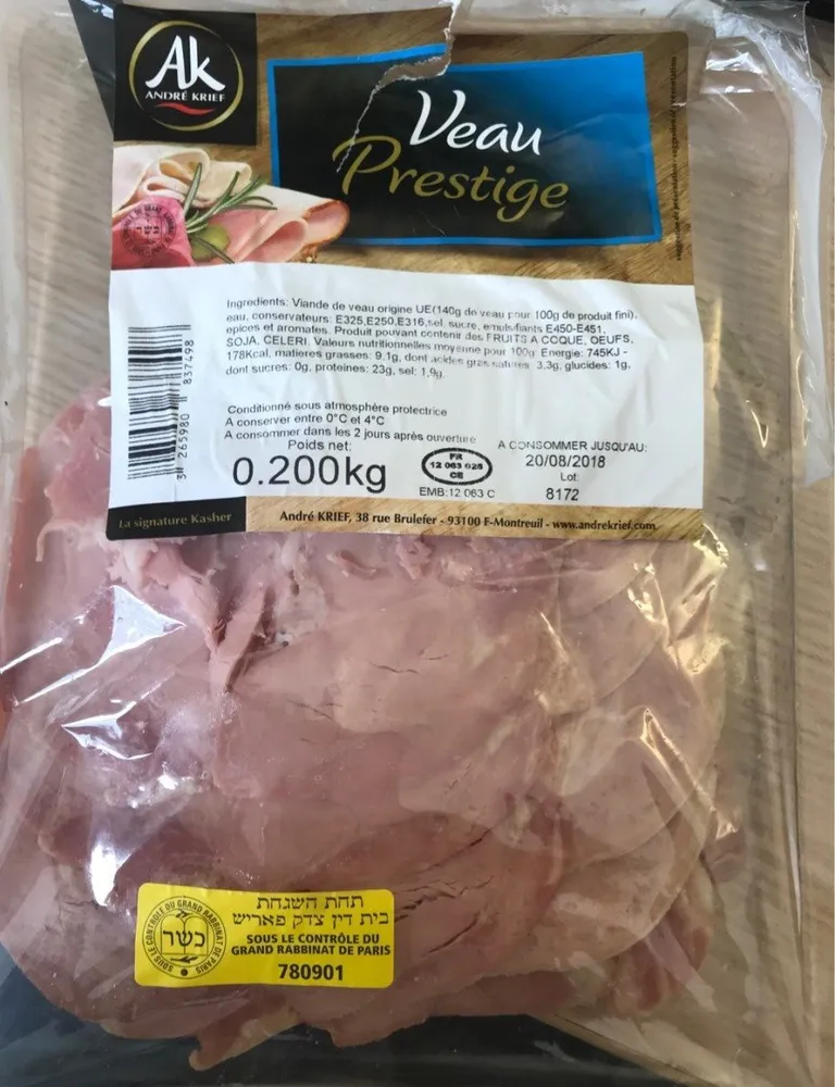 Veau prestige