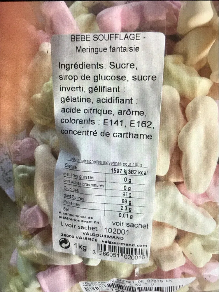 Bebe soufflage