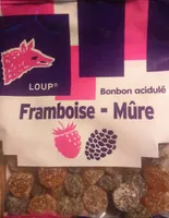 Bonbons acidulé Framboise - Mûre