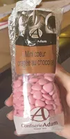 Mini coeur brillant rose nacre