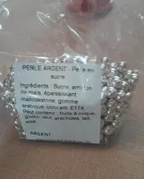 PERLE D ARGENT PERLE de sucre