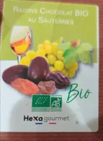 Raisins chocolat bio au sauternes