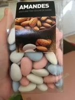AMANDES sous une fine couches de sucre