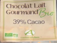 Ours chocolat lait gourmand bio
