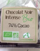 Père Noël au chocolat noir