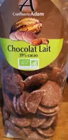 Bio-Pastille de chocolat au lait