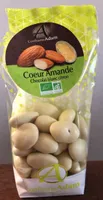 Coeur Amande chocolat blanc citroln