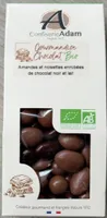 Bio amandes et noisettes aux chocolats lait et noir