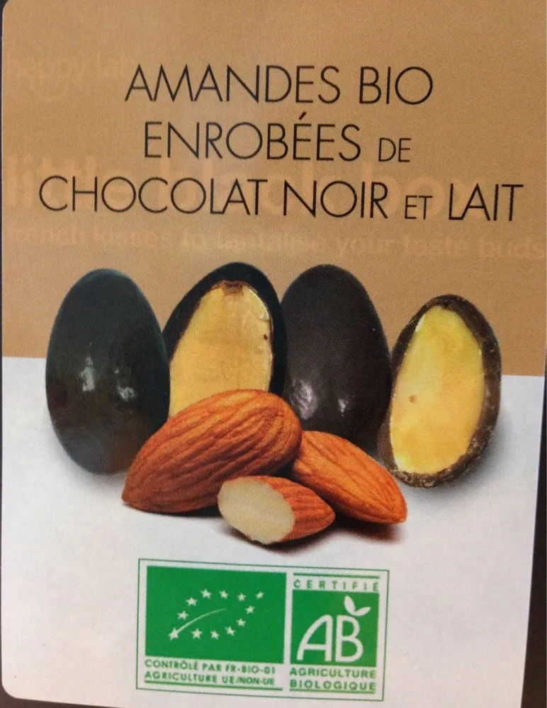 Amandes bio enrobées