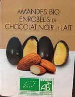 Amandes bio enrobées