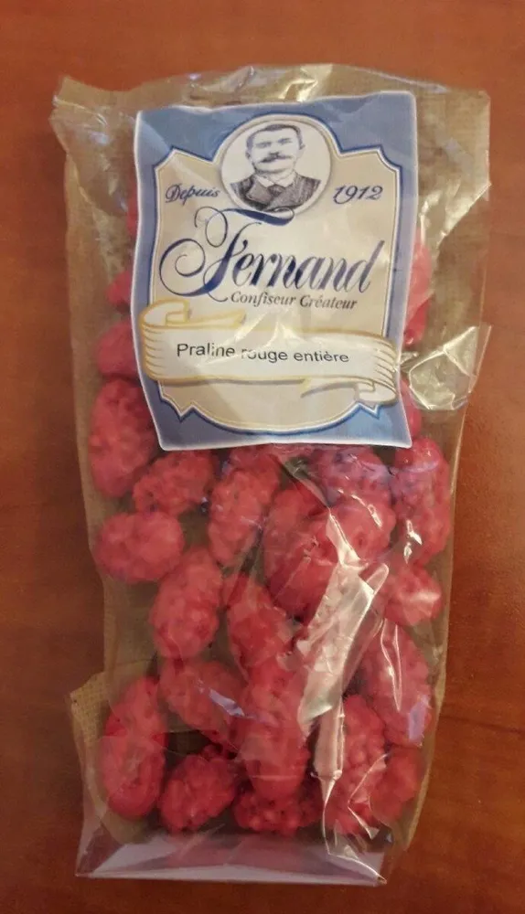 Praline rouge entière