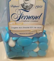 Dragées aux chocolat 50% de cacao
