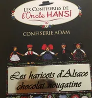 Les haricots d'alsace chocolat nougatine