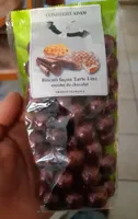 Biscuit façon Tarte Linz enrobé de chocolat