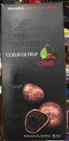 Dragees chocolat fruit cetide