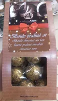 Boules praliné or
