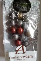 Noisettes scintillantes chocolat