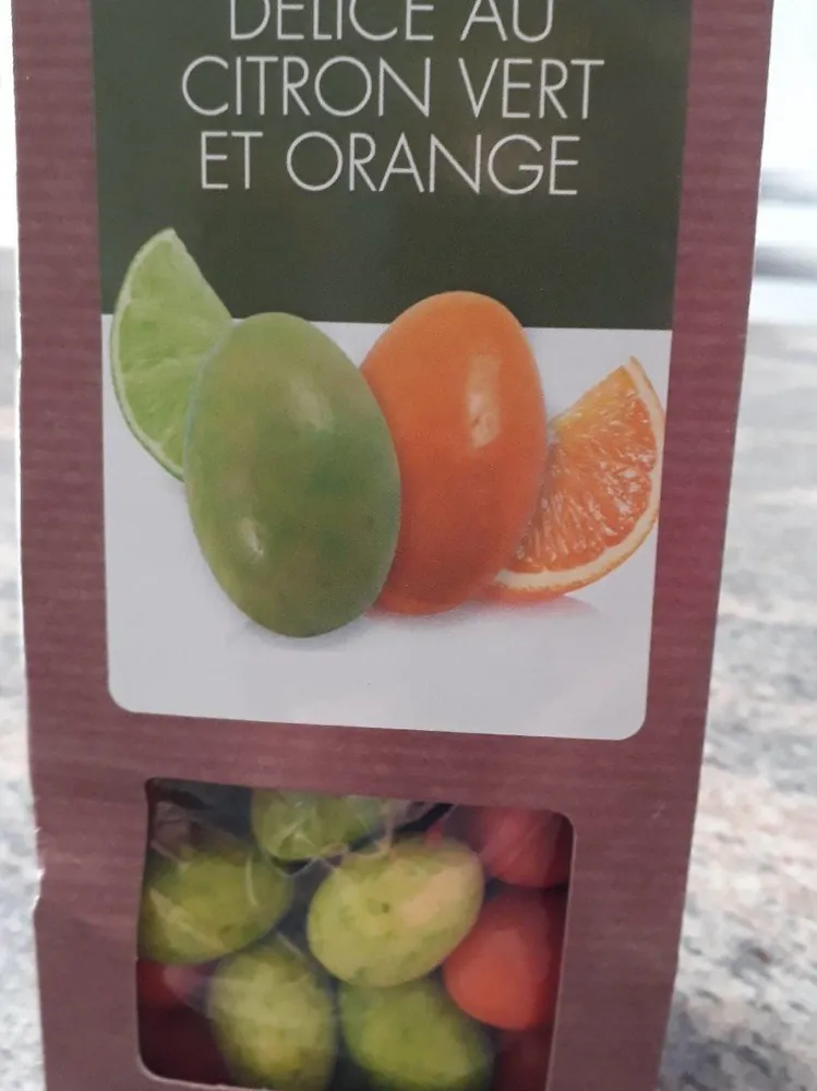 Délice au citron vert et orange