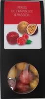 Perles de framboise et passion