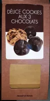 Délice cookies aux 3 chocolats