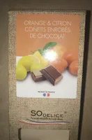 Orange & citron Confits
