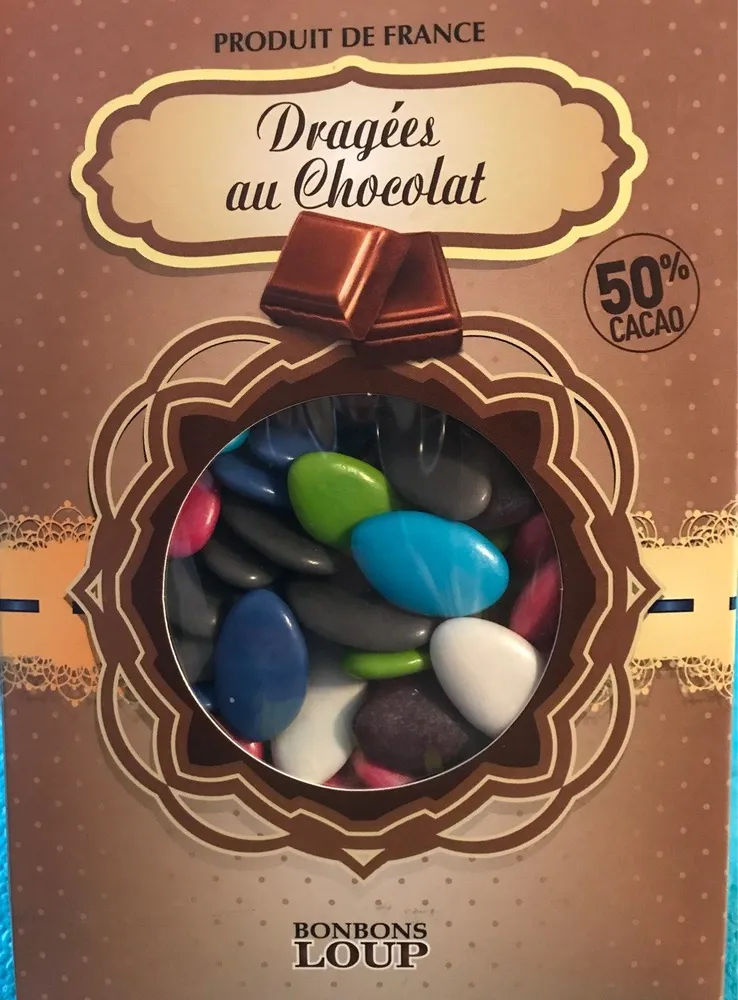 Dragées au chocolat