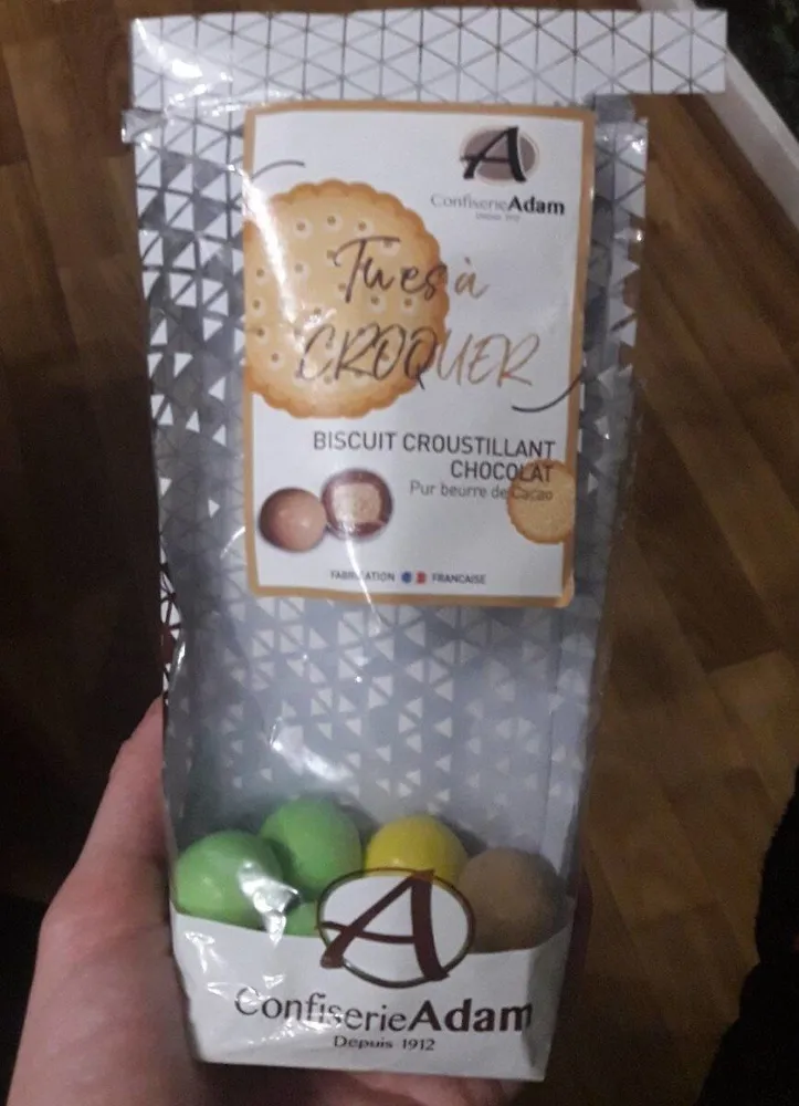 Biscuit croustillant chocolat