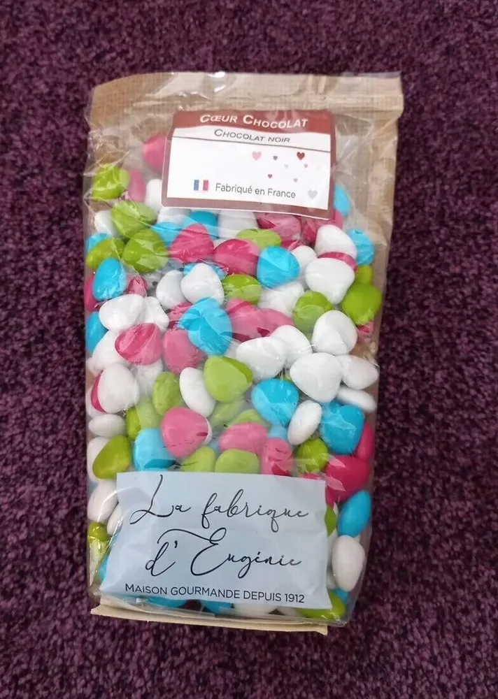 Cœur chocolat noir