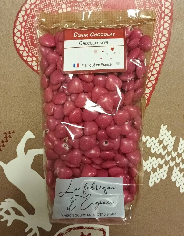 Cœur chocolat noir