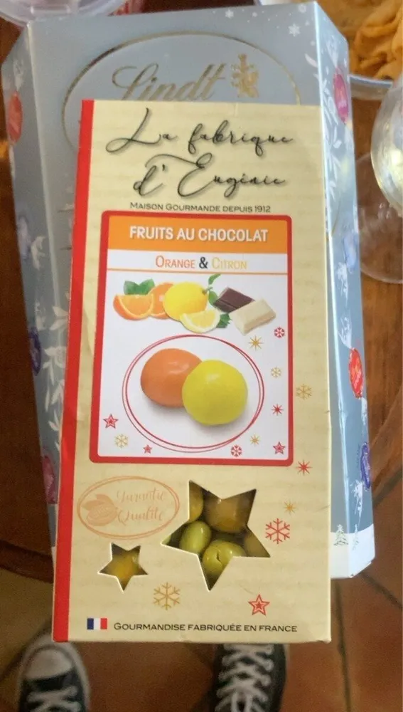 fruits aux chocolats