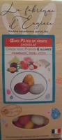 Œufs pâte de fruits chocolat