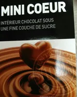 Mini cœur dragée au chocolat