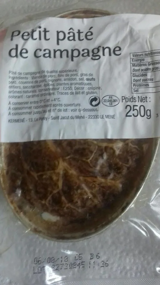petit pâté de campagne
