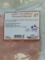 Jambon Supérieur Kerméné, Sans Couenne 2 Tranches