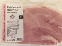 Jambon Supérieur Kerméné, Avec Couenne 2 Tranches